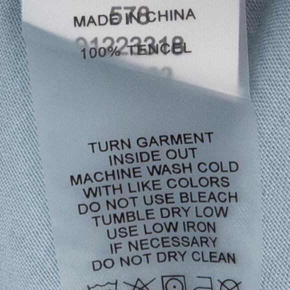 Vince Camuto Paper Bag Waist Pants In Artic Surf Size XL - Picture 8 of 13